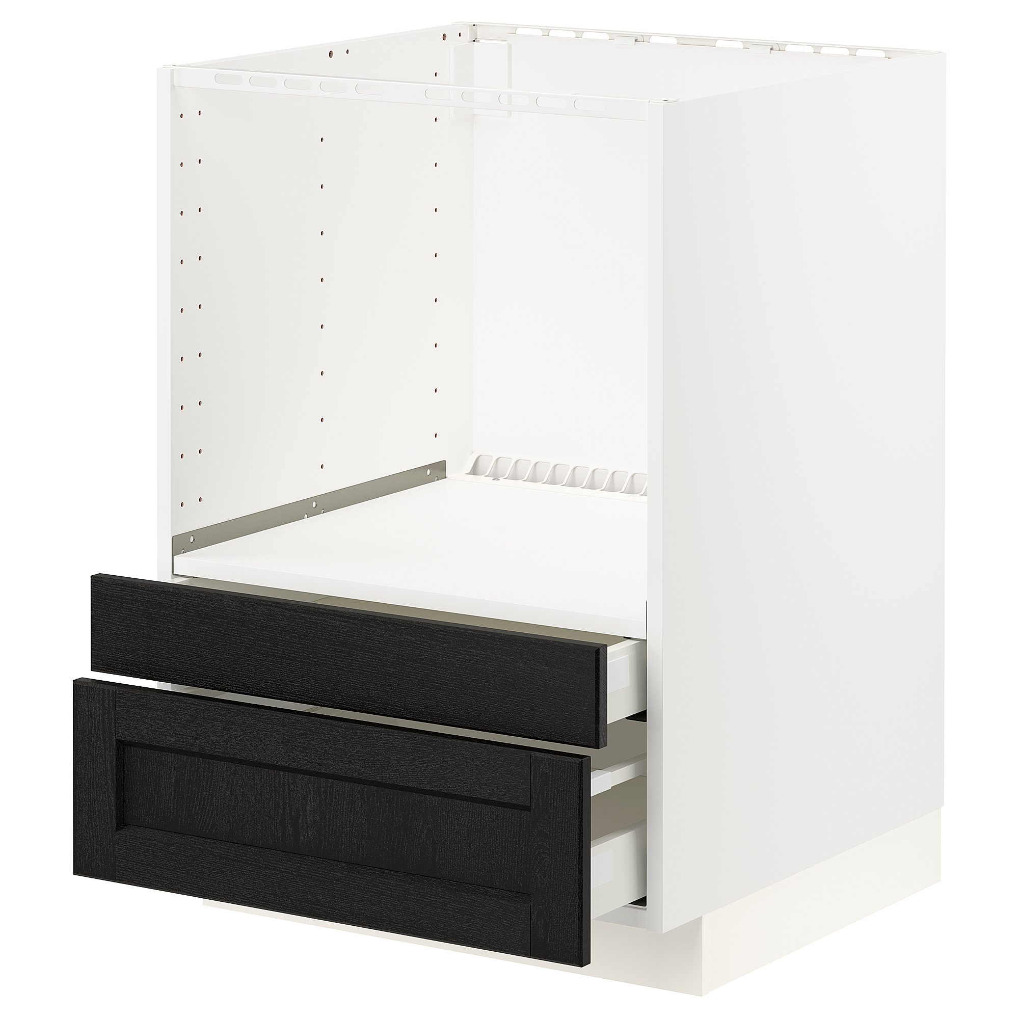 METOD/MAXIMERA base cabinet f combi micro/drawers