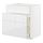 METOD/MAXIMERA - base cab f sink+3 fronts/2 drawers, white/Ringhult white | IKEA Taiwan Online - PE796164_S1