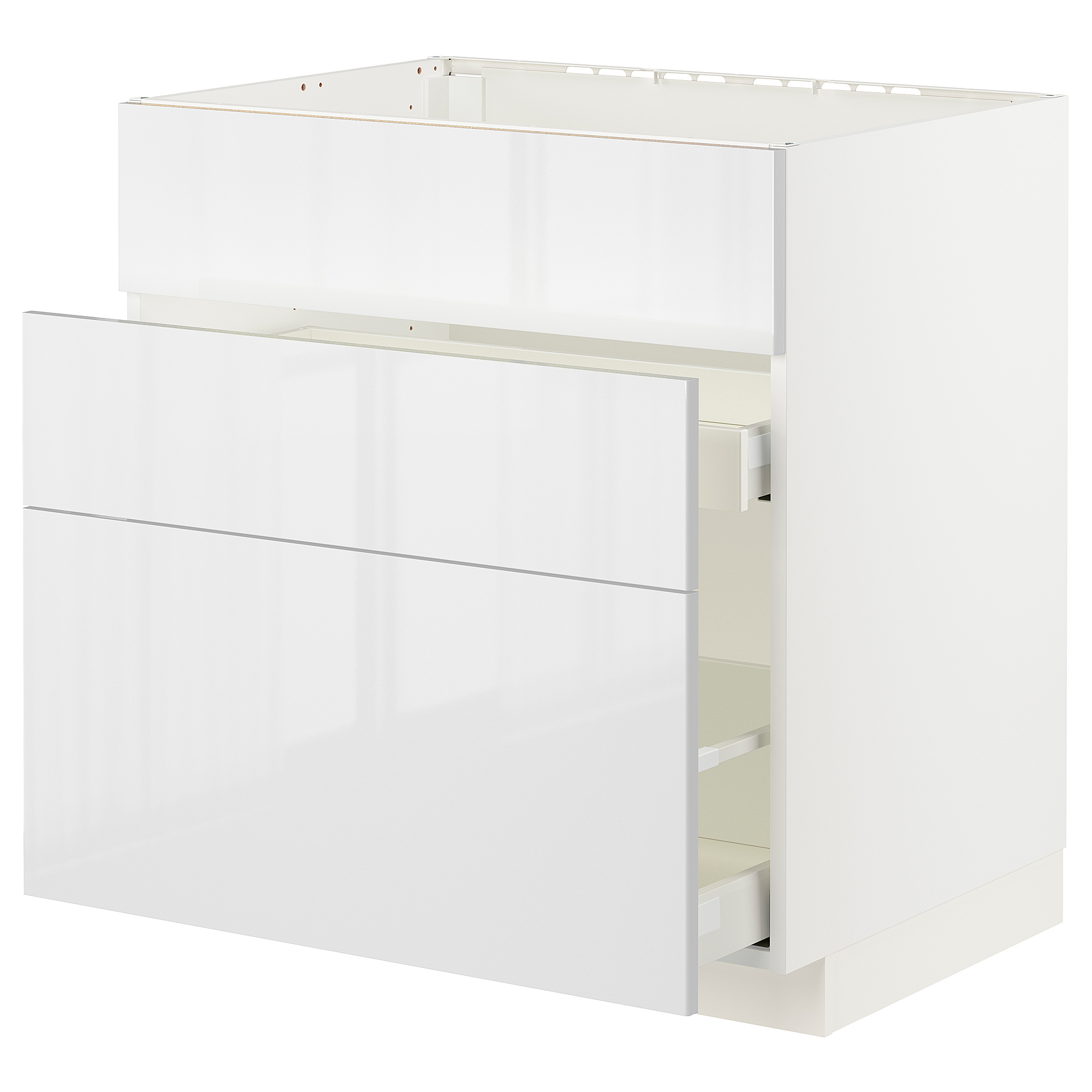 METOD/MAXIMERA base cab f sink+3 fronts/2 drawers