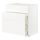 METOD/MAXIMERA - base cab f sink+3 fronts/2 drawers, white/Veddinge white | IKEA Taiwan Online - PE796170_S1