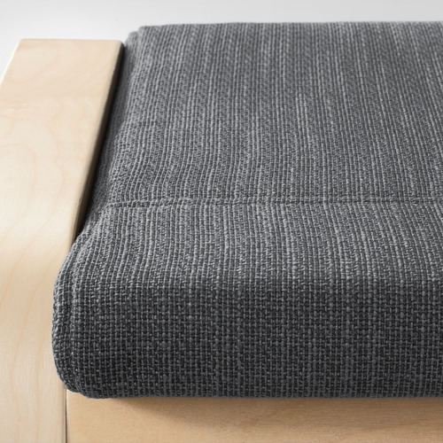 POÄNG - 椅凳, 實木貼皮, 樺木/Hillared 碳黑色 | IKEA 線上購物 - PE629067_S4