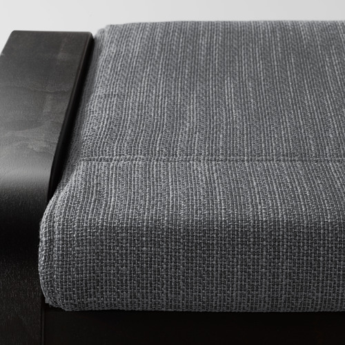 POÄNG - 椅凳, 黑棕色/Hillared 碳黑色 | IKEA 線上購物 - PE629082_S4