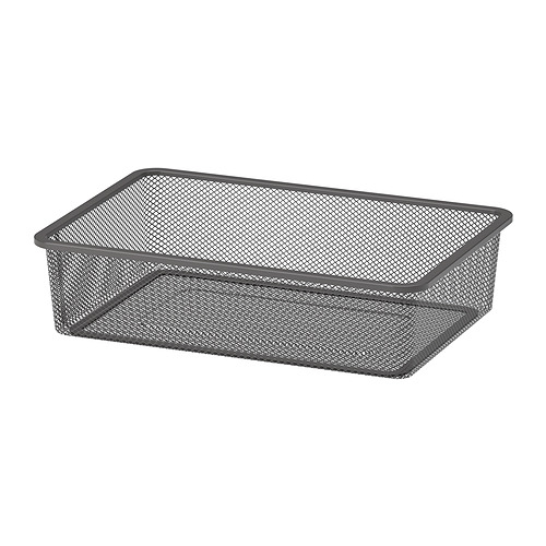 TROFAST - mesh storage box, dark grey, 42x30x10 cm | IKEA Taiwan Online - PE841354_S4