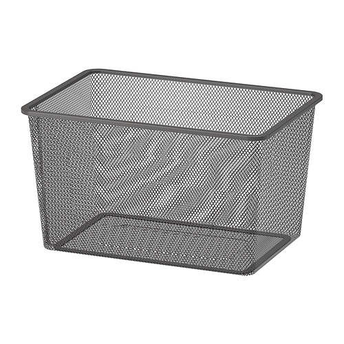 TROFAST - mesh storage box, dark grey, 42x30x23 cm | IKEA Taiwan Online - PE841362_S4