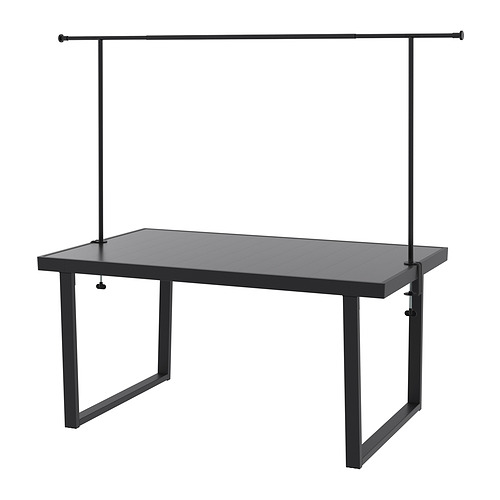 VÄRMANSÖ/HELGEÖ table with decorating rod