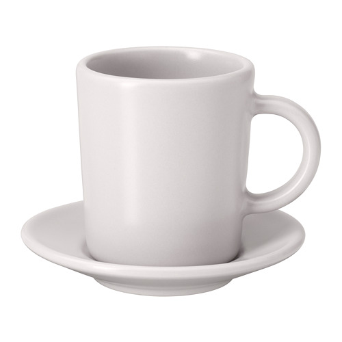 DINERA espresso cup and saucer