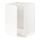 METOD - 水槽底櫃, 白色/Veddinge 白色 | IKEA 線上購物 - PE796437_S1