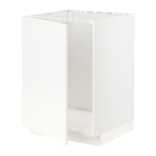 METOD - base cabinet for sink, white/Veddinge white, 60x60x80 cm | IKEA Taiwan Online - PE796437_S4