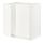 METOD - base cabinet for sink + 2 doors, white/Veddinge white | IKEA Taiwan Online - PE796327_S1
