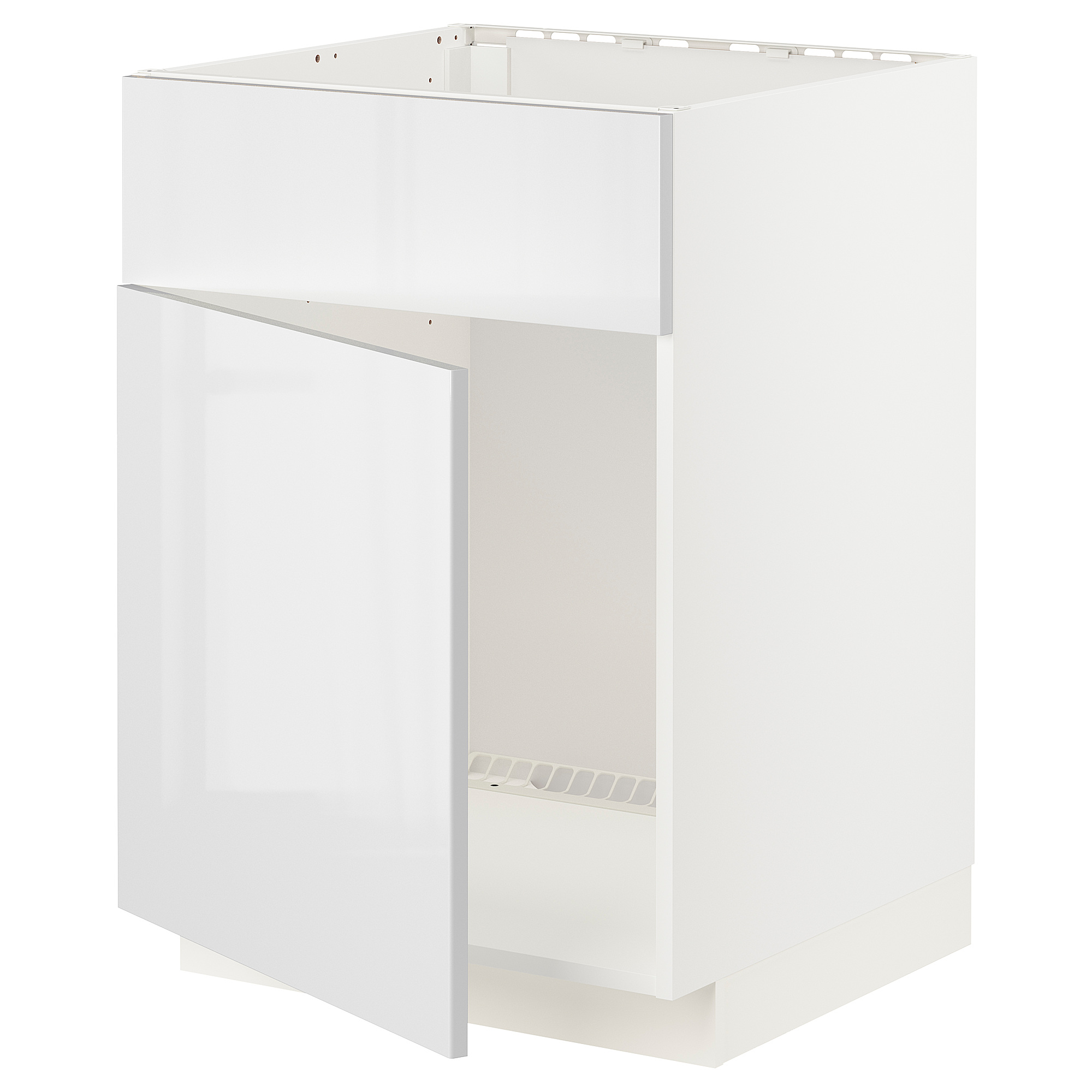 METOD base cabinet f sink w door/front