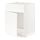 METOD - base cabinet f sink w door/front, white/Veddinge white | IKEA Taiwan Online - PE796410_S1