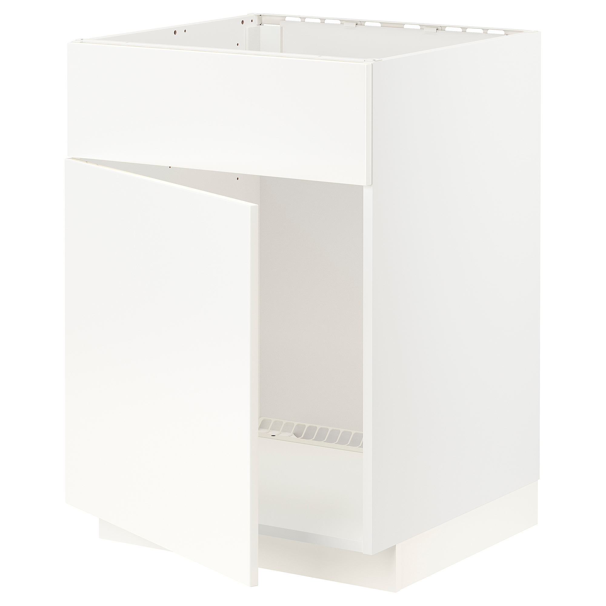 METOD base cabinet f sink w door/front
