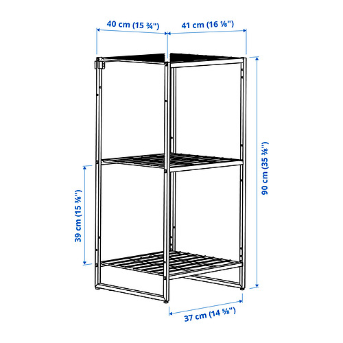 JOSTEIN shelving unit