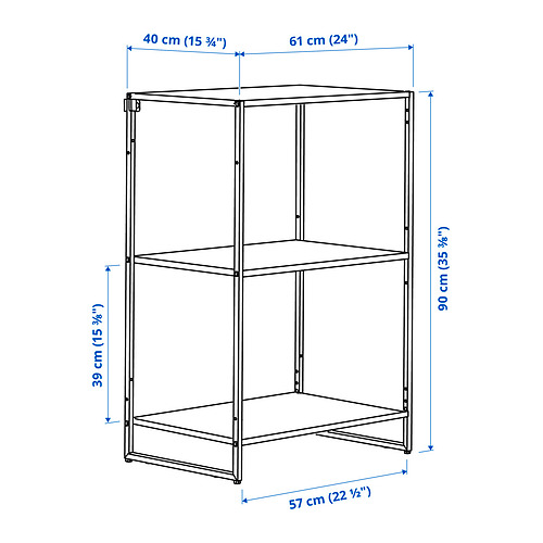 JOSTEIN shelving unit