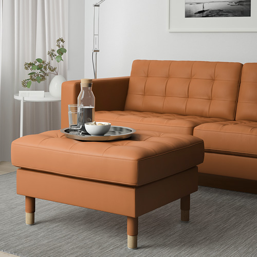 LANDSKRONA - footstool, Grann/Bomstad golden-brown/wood | IKEA Taiwan Online - PE680106_S4