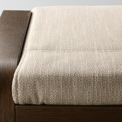 POÄNG - 扶手椅及腳凳, 棕色/Hillared 米色 | IKEA 線上購物 - PE629096_S4