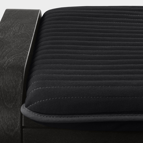 POÄNG - footstool, black-brown/Knisa black | IKEA Taiwan Online - PE667073_S4