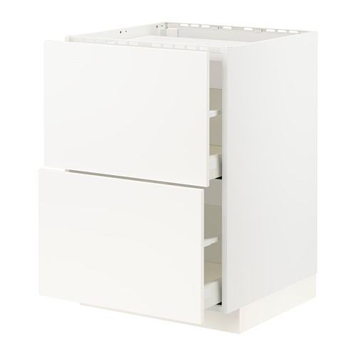 METOD/MAXIMERA base cab f hob/2 fronts/2 drawers