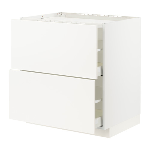 METOD/MAXIMERA base cab f hob/2 fronts/2 drawers