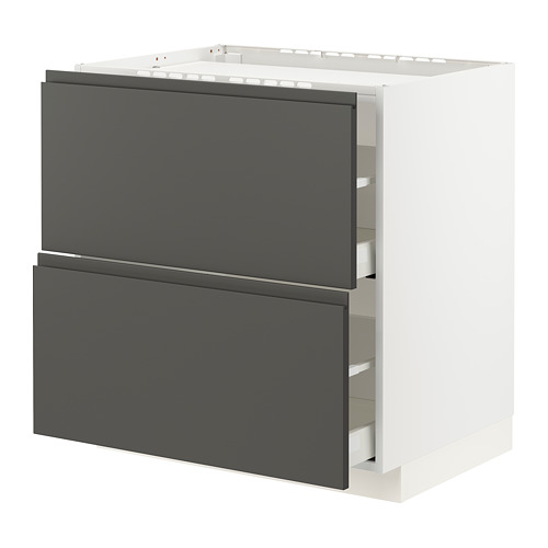 METOD/MAXIMERA base cab f hob/2 fronts/2 drawers