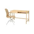BETESHÄST/STIGBYGEL desk and chair