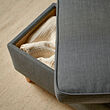 STRANDMON footstool with storage