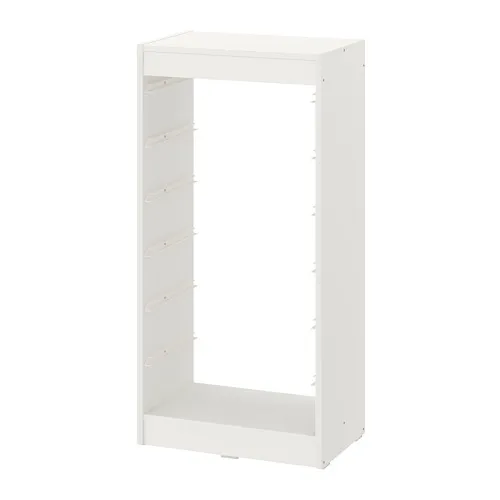 TROFAST - 收納櫃框, 白色, 46x30x95 公分 | IKEA 線上購物 - PE701333_S4