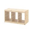 TROFAST - 收納櫃框, 染白松木, 93x44x53 公分 | IKEA 線上購物 - PE701340_S2 