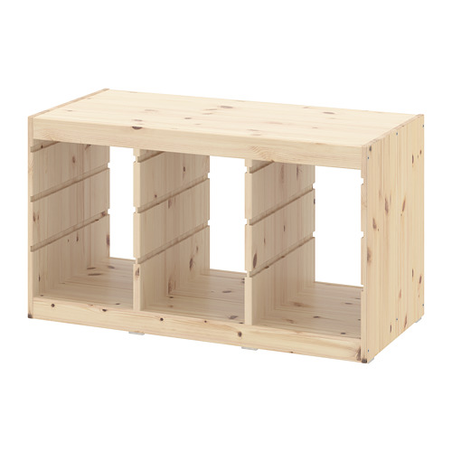 TROFAST - frame, light white stained pine, 93x44x53 cm | IKEA Taiwan Online - PE701340_S4