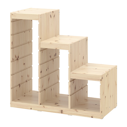 TROFAST - frame, light white stained pine, 94x44x91 cm | IKEA Taiwan Online - PE701345_S4