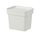 HÅLLBAR - bin with lid, light grey | IKEA Taiwan Online - PE742763_S1