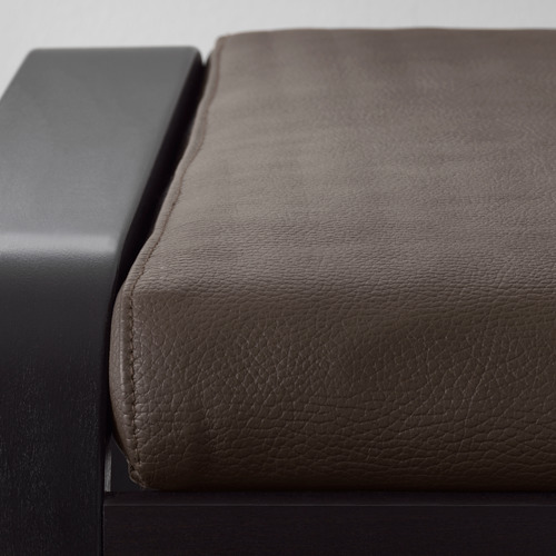POÄNG - 椅凳, 黑棕色/Glose 深棕色 | IKEA 線上購物 - PE585351_S4