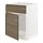 METOD - base cabinet f sink w door/front, white/Voxtorp walnut effect | IKEA Taiwan Online - PE796485_S1