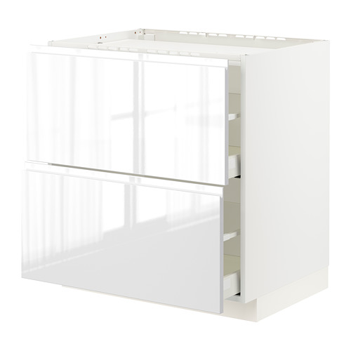 METOD/MAXIMERA base cab f hob/2 fronts/2 drawers