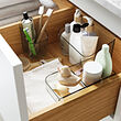 VISSLAÅN drawer organisers, set of 3