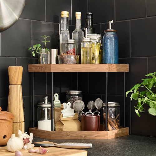 NÅLBLECKA 轉角層架