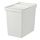 HÅLLBAR - bin with lid, light grey, 22 l | IKEA Taiwan Online - PE742784_S1