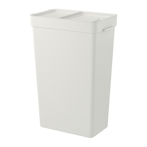 HÅLLBAR - 附蓋垃圾桶, 淺灰色 | IKEA 線上購物 - PE742786_S4