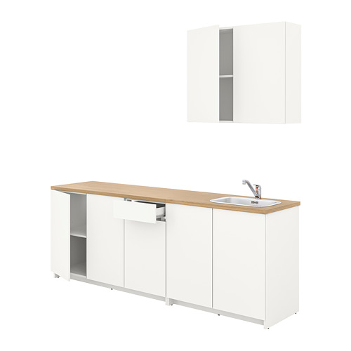 KNOXHULT - 廚房, 白色, 200x61 公分 | IKEA 線上購物 - PE742815_S4