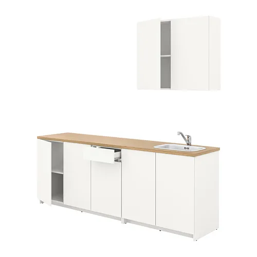 KNOXHULT - 廚房, 白色, 200x61 公分 | IKEA 線上購物 - PE742815_S4