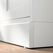 HAVSTA storage combination w glass-doors