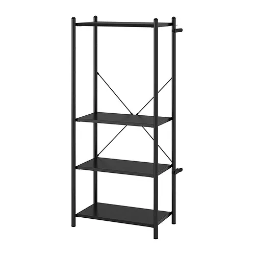 FRÖSKELÅS - 收納櫃，黑色，63x35x141 公分 | IKEA 線上購物 - E1018525_S4