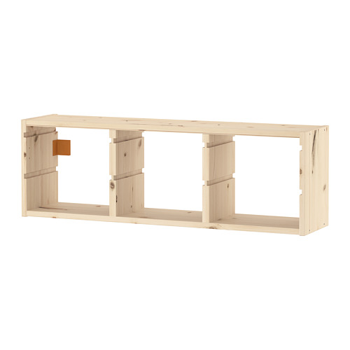 TROFAST - wall storage, light white stained pine, 93x30 cm | IKEA Taiwan Online - PE701441_S4