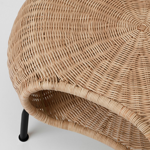 GAMLEHULT - 收納椅凳, 籐製/碳黑色 | IKEA 線上購物 - PE716941_S4