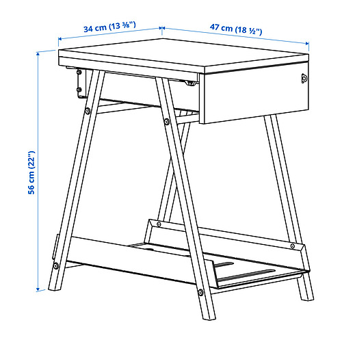 TROTTEN - drawer unit, white | IKEA Taiwan Online - PE841588_S4