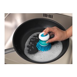 TÅRTSMET - dish-washing brush with dispenser, green | IKEA Taiwan Online - PE594039_S3