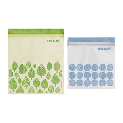 ISTAD - Resealable bag, assorted sizes/assorted colours, 1.2 & 2.5L | IKEA Taiwan Online - PE594065_S4