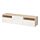 BESTÅ - TV bench, white stained oak effect/Selsviken high-gloss/white | IKEA Taiwan Online - PE701563_S1
