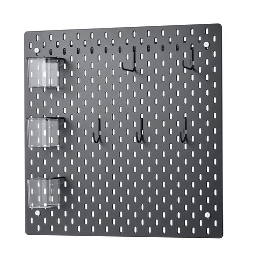 SKÅDIS - pegboard combination, black, 56x56 cm | IKEA Taiwan Online - PE920463_S4