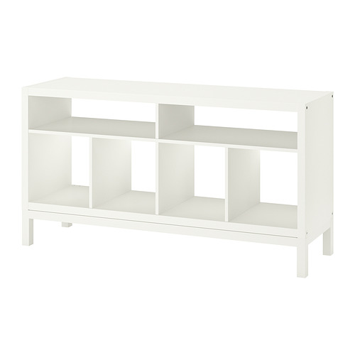 KALLAX - 電視櫃連底框, 白色, 147x39x78 公分 | IKEA 線上購物 - PE920480_S4